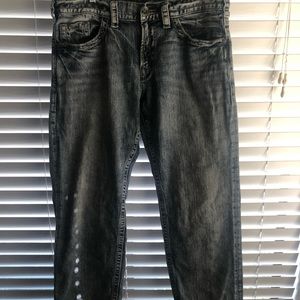 Mens Silver jeans